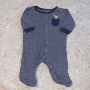 (2 for $10) George footie/ sleeper